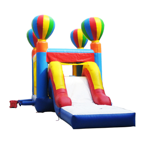 Inflatable fun fair slide castle combo bounce house commercial