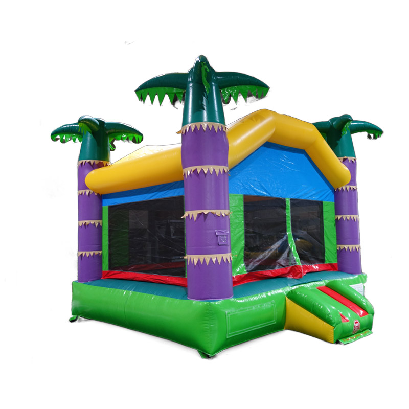 Palm Tree Party Kids Inflatable Bounce House 