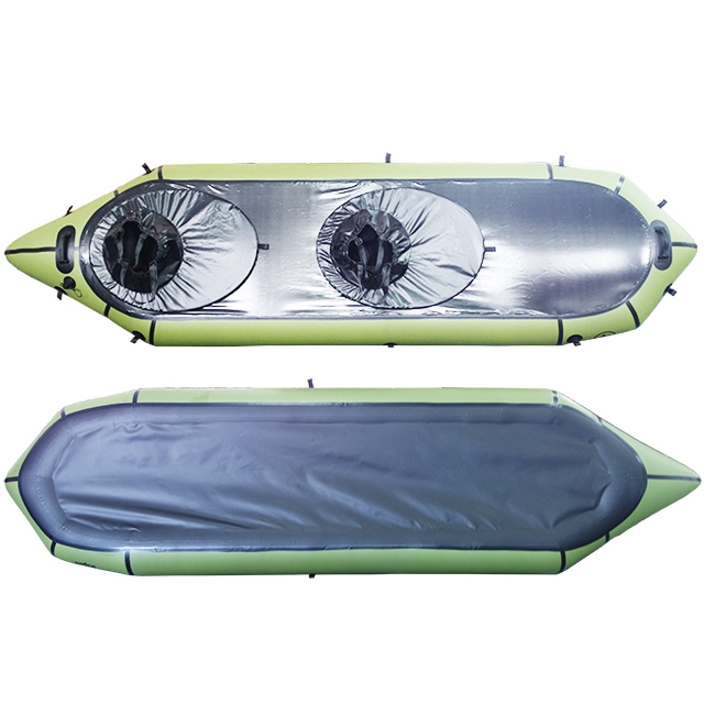 Double Persons Calm Water Packraft with Spraydeck