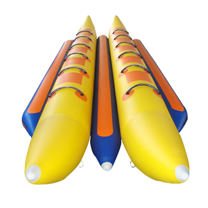 12 Persons Two Rows Inflatable Water Sports Flyfish Banana Boat 