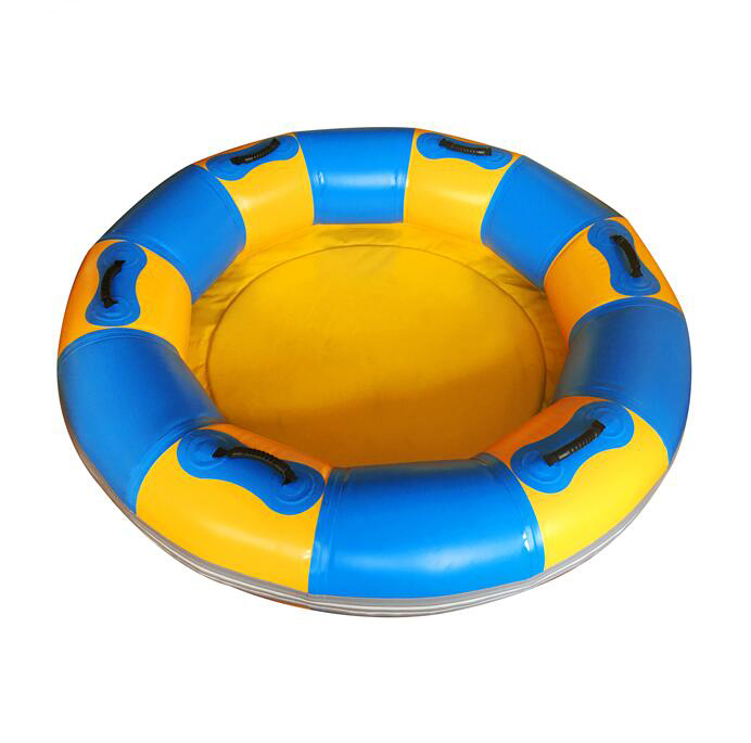 4 Person family round raft tube inflatable water park raft from China ...