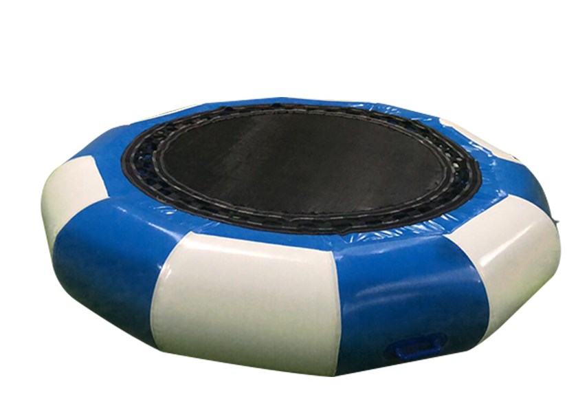 10ft Inflatable Water Trampoline Jumping Bed Water Bouncer