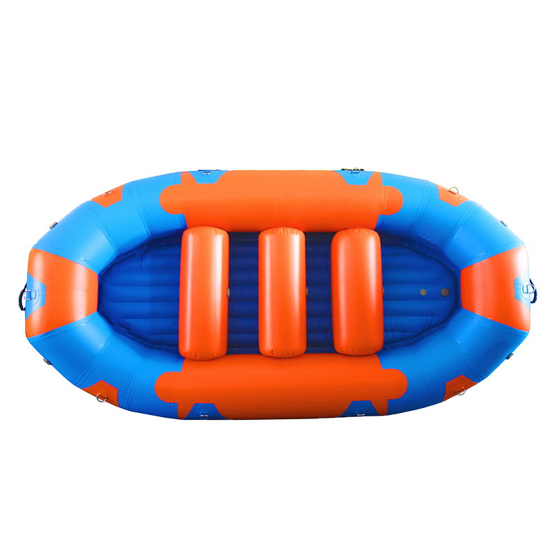 Outdoor Giant Water Inflatable Games White Water Paddle Rafts